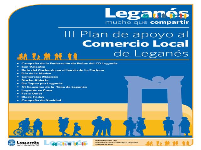 Nuevas iniciativas comerciales y de animación en las calles de Leganés en el III Plan de Apoyo al Comercio Local
