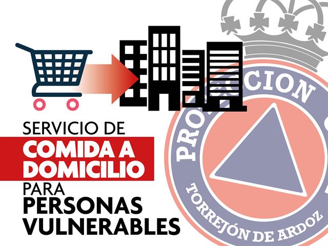 Protección Civil de Torrejón de Ardoz pone en marcha un servicio de compra a domicilio de alimentos básicos y medicinas para las personas vulnerables ante el confinamiento por el coronavirus