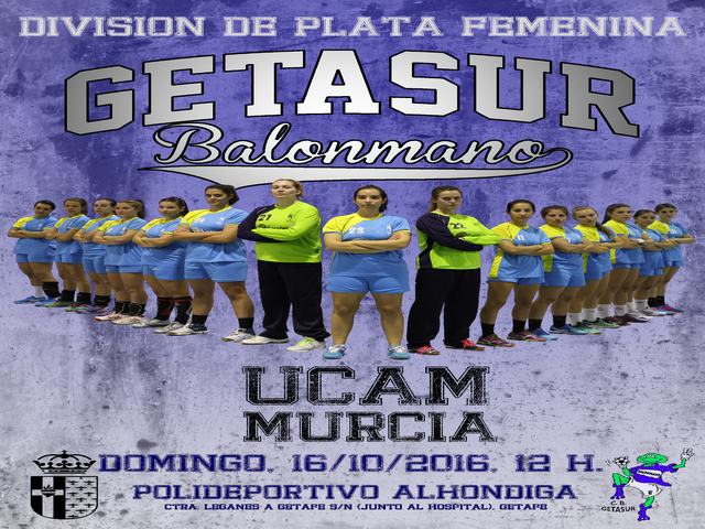 Getasur busca retomar el camino de los buenos resultados ante UCAM Murcia