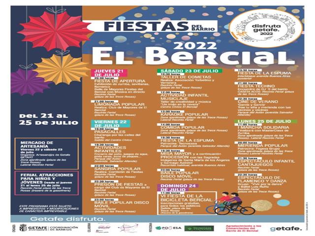 El Bercial celebra sus fiestas de barrio este fin de semana