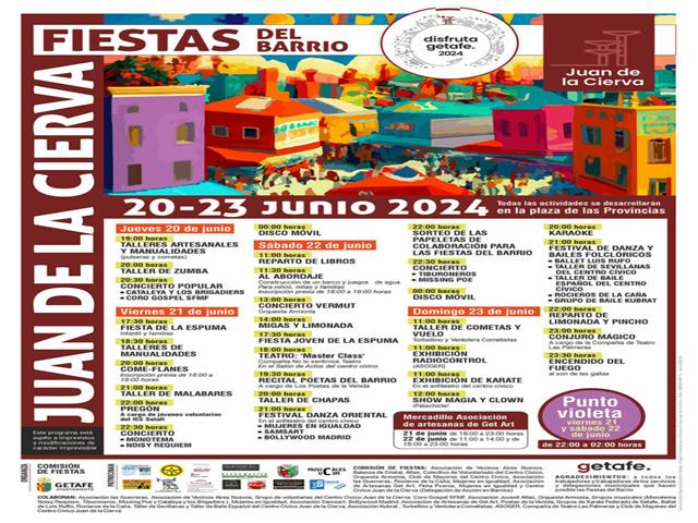 El barrio de Juan de la Cierva celebra sus fiestas