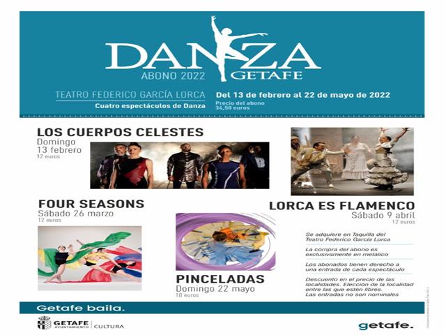 Getafe presenta su Abono de Danza 2022