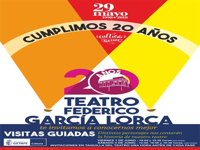 El teatro Federico García Lorca cumple 20 años