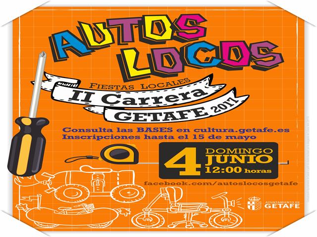 Getafe voverá a vivir la divertida Carrera de Autos Locos
