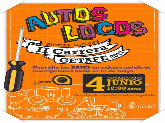 Getafe voverá a vivir la divertida Carrera de Autos Locos