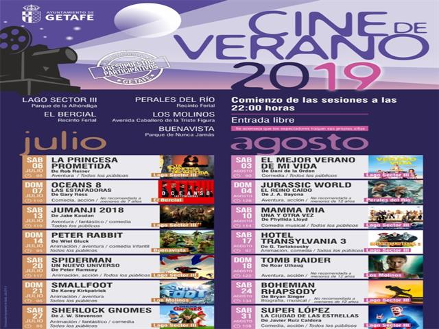 El ‘Cine de Verano’ proyectará 14 películas en julio y agosto al aire libre y de forma gratuita