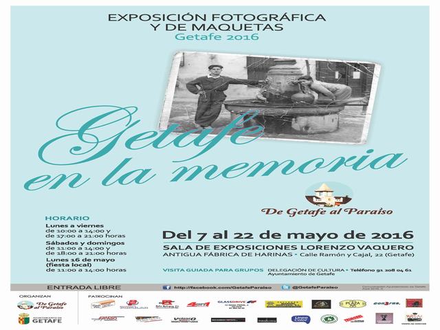 La exposición ‘Getafe en la Memoria’ realiza un recorrido por los personajes, las calles y los edificios de la ciudad con un toque de nostalgia
