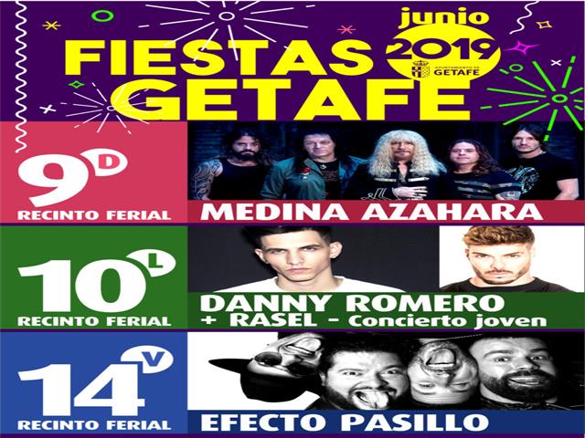 Medina Azahara, Danny Romero + Rasel y Efecto Pasillo nuevas confirmaciones para las Fiestas