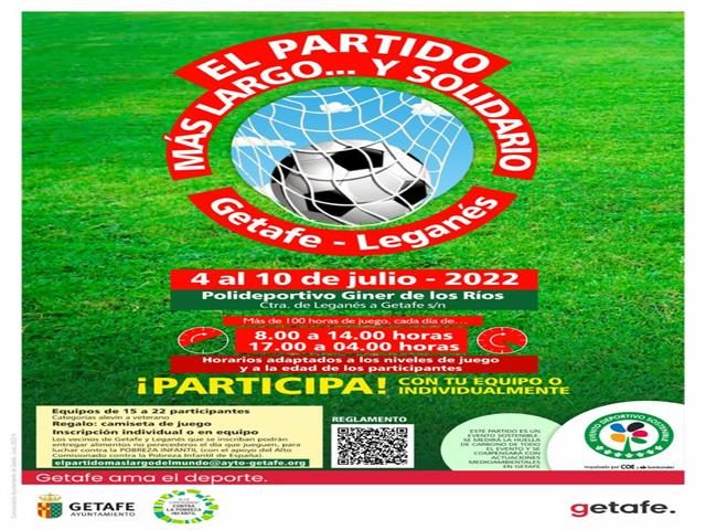 Getafe y Leganés: El Partido Más Largo… y Solidario