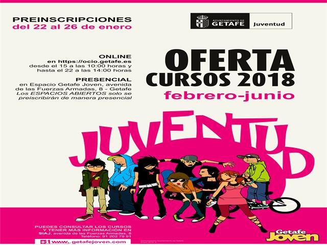 Nueva temporada de cursos de ocio y tiempo libre para jóvenes de Getafe