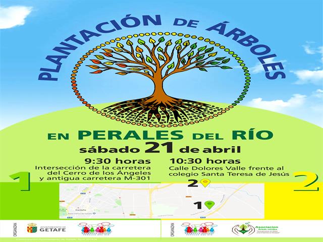 Perales del Río protagonista de dos plantaciones el próximo sábado
