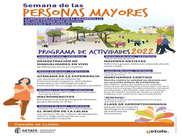 Vuelve la Semana de las Personas Mayores con actividades en la calle