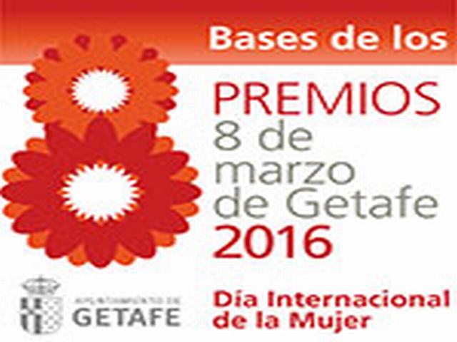Abierto el plazo de presentación de candidaturas para optar a los premios ‘8 de marzo’ en Getafe