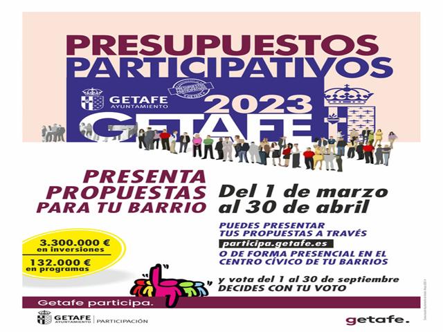 Getafe pone en marcha una nueva edición de los Presupuestos Participativos