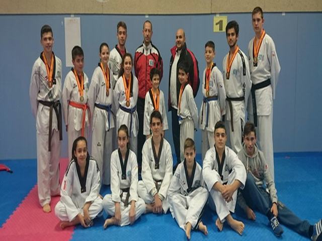 El club Taekwondo Getafe consigue 9 medallas en el Campeonato de España de clubes