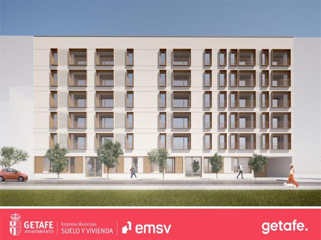 Getafe sorteará 51 viviendas públicas en venta y alquiler en el Paseo de la Estación
