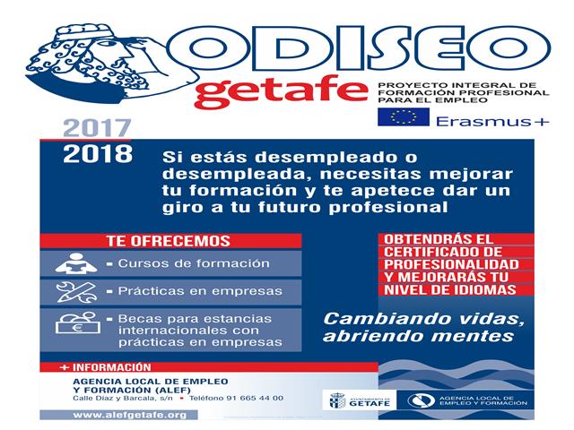 30 personas desempleadas de Getafe viajarán a Europa para formarse dentro del programa ‘Odiseo’