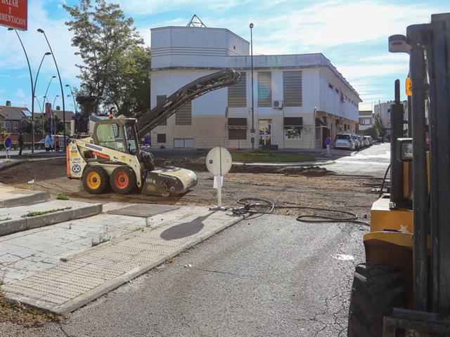 Comienza la renovación de una docena de calles en Getafe con el Plan Asfalto