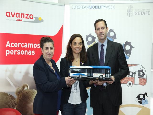 El Ayuntamiento y el grupo Avanza colaborarán para formar a más mujeres conductoras en Getafe