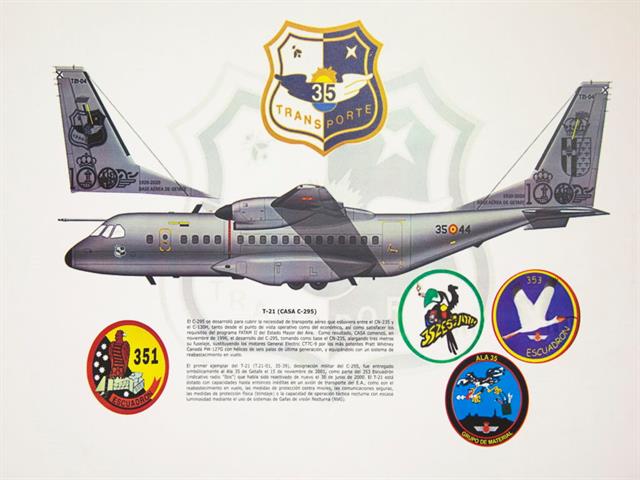 Un avión del Ejército del Aire llevará el escudo de Getafe