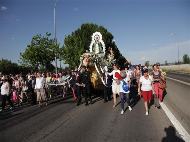 40.000 personas acompañaron a la imagen de la Virgen de los Ángeles en la tradicional bajada