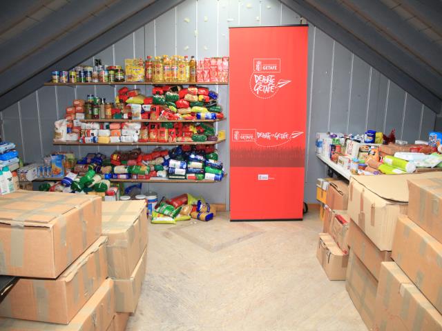 Getafe recoge 2.500 kilos de alimentos en la ‘VI Semana del Deporte Solidario’