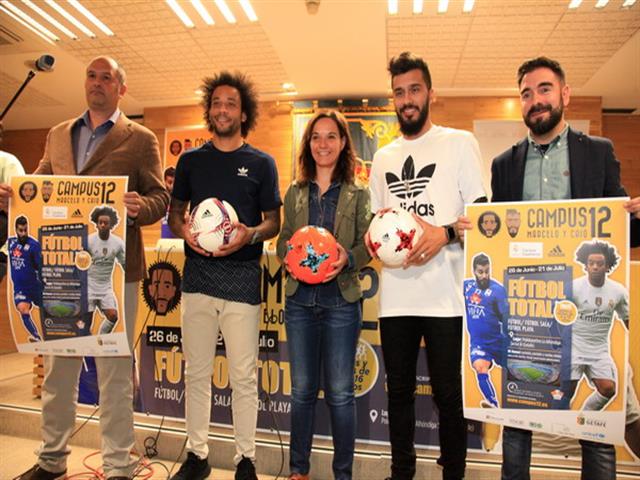 Marcelo y Caio presentan su Campus de Fútbol en Getafe