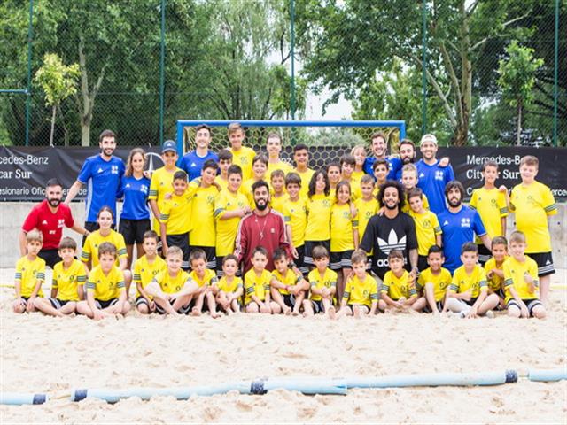 20 niños y niñas becados por el Ayuntamiento de Getafe comienzan sus clases en el Campus 12