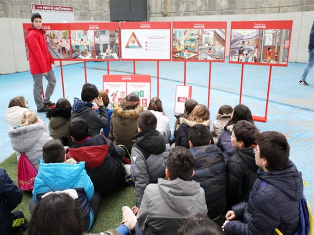 Más de 1.000 escolares de Getafe aprenderán normas de seguridad vial en una campaña de MAPFRE que recorrerá 24 municipios de España y Portugal