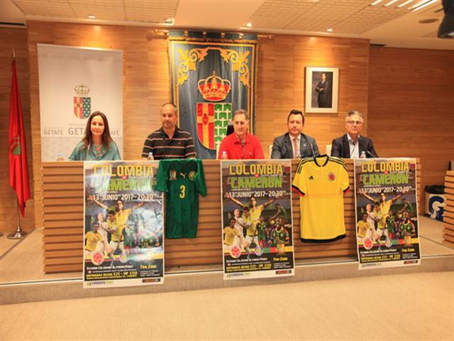 Getafe acogerá el partido de fútbol entre las selecciones internacionales de Colombia y Camerún