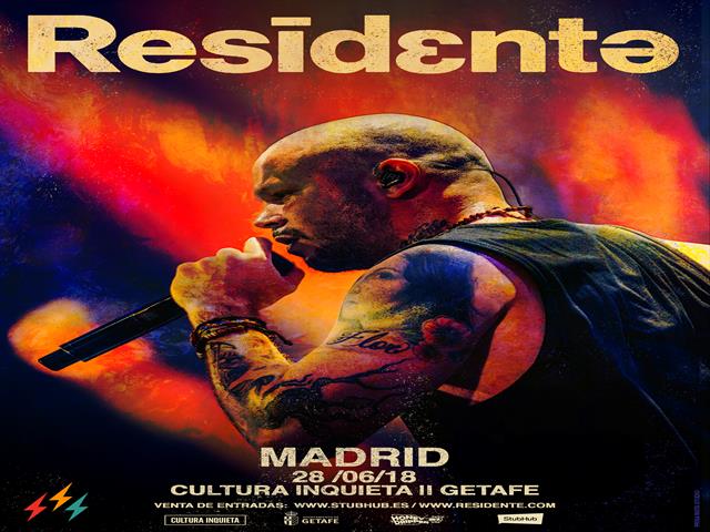 El  festival  Cultura  Inquieta  traerá  a  `Residente’  que inaugurará en Getafe su gran gira europea