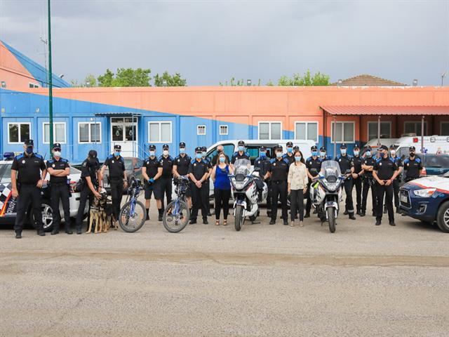 La Policía Local de Getafe celebra hoy el Día de su patrón