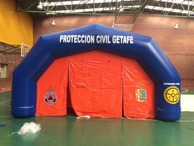 Protección Civil de Getafe contará con un nuevo hospital de campaña