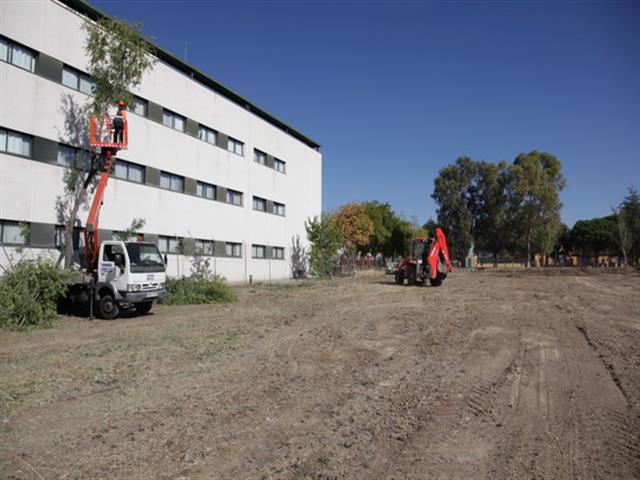 El Ayuntamiento de Getafe está llevando a cabo las obras de adecuación para la creación de 41 huertos urbanos