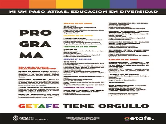 Getafe reivindica el Orgullo LGTIBQ+ 2024