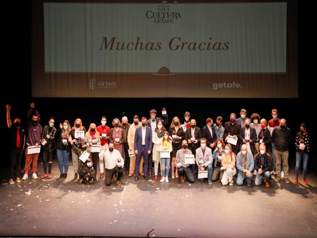 Getafe premia la labor cultural de artistas y asociaciones