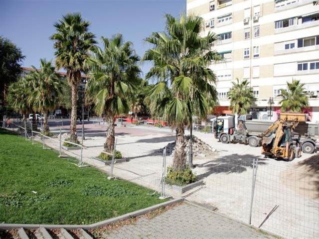 El Ayuntamiento de Getafe lleva a cabo obras de mejora en los barrios de Juan de la Cierva y Centro
