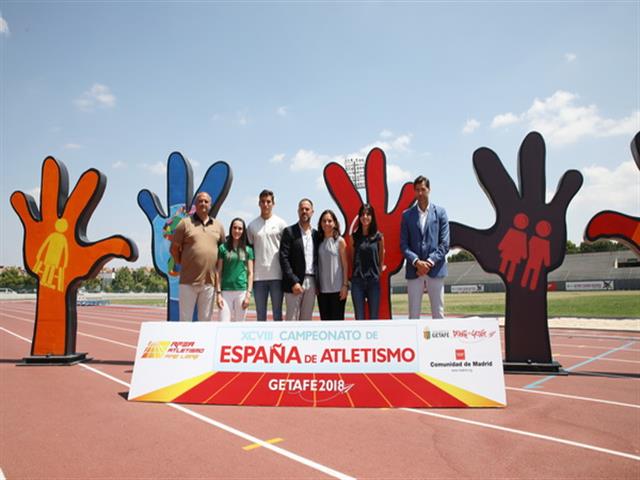 Getafe presenta la XCVIII edición del Campeonato de España Absoluto de Atletismo