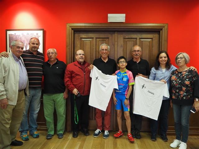 Un vecino de 70 años recorre 1.300 km en bicicleta desde Francia para visitar Getafe