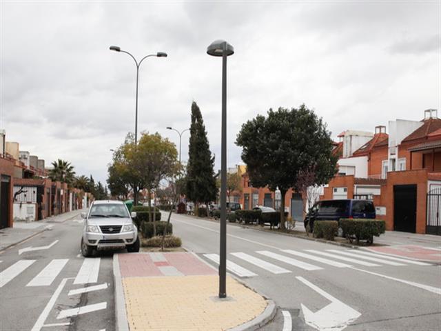 El Ayuntamiento de Getafe mejora del alumbrado público en una de las urbanizaciones del Sector III