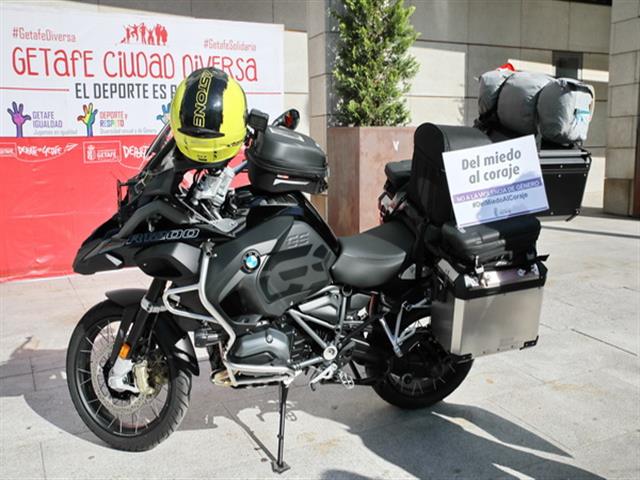 Una vecina de Getafe viajará en moto hasta Noruega para demostrar que “las mujeres podemos hacer todo lo que nos propongamos” 