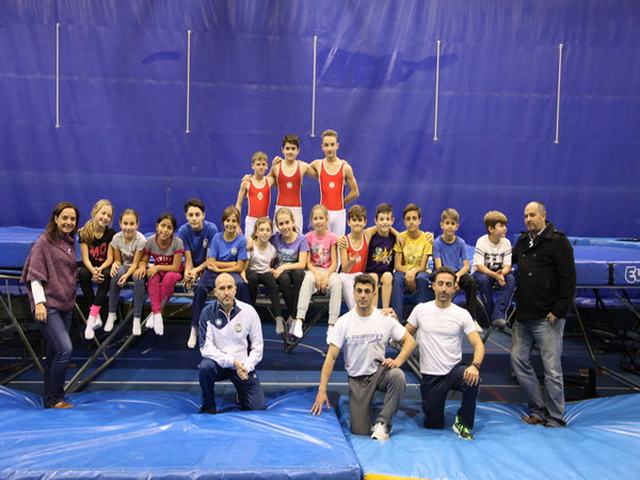 Cuatro gimnastas del Club Gimnástico Getafe participan en el Campeonato del Mundo de Gimnasia Trampolín en Dinamarca