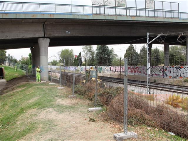 ADIF mejorará la seguridad a su paso por Getafe tras las reclamaciones del gobierno municipal