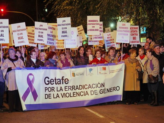 El Ayuntamiento de Getafe se une al Día Internacional Contra la Violencia Machista