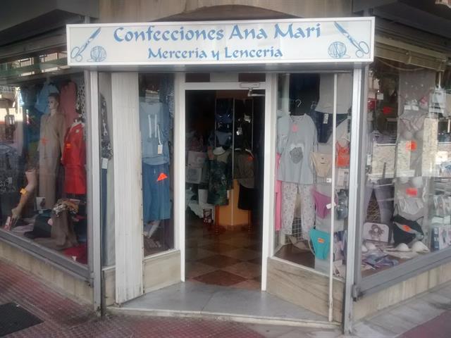 ANA MARI, MERCERÍA, CONFECCIÓN, LENCERÍA