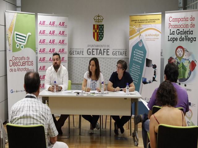 El Ayuntamiento de Getafe y AJE llevan a cabo diferentes campañas de apoyo al comercio durante el verano