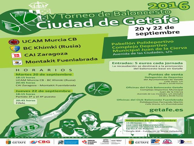 IV Torneo ACB de baloncesto Ciudad de Getafe