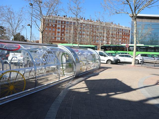 Getafe instala 6 nuevos aparcamientos seguros para bicicletas