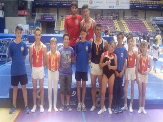 El Club Gimnástico Getafe se proclama Campeón de España por equipos de trampolín categoría absoluta y de doble minitramp categoría sub-15