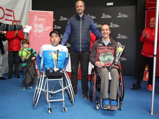 Las parejas Óscar Agea-Edorta de Anta y Marival Fernandez-Susana Rincón se proclaman vencedoras del II Campeonato Nacional de Pádel Adaptado ‘Villa de Getafe’